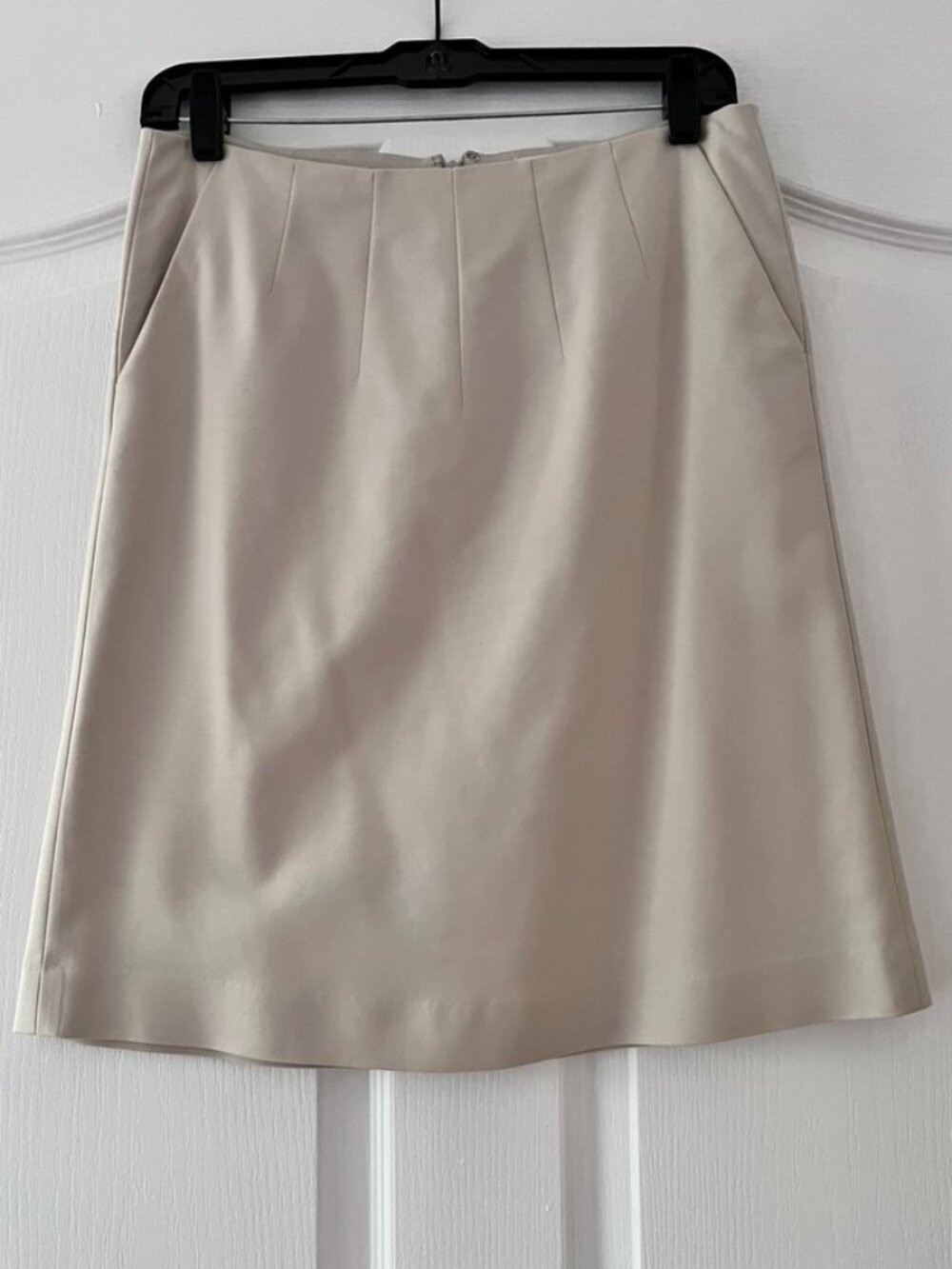Banana Republic Suit Skirt 4 tan taupe